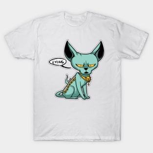 Lying cat T-Shirt